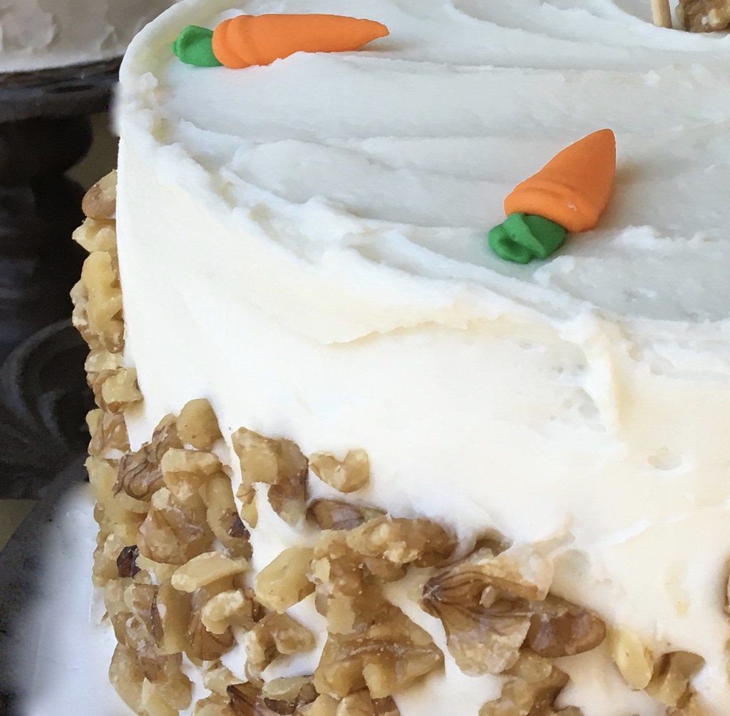 Carrot & Walnut Cake